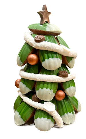 Sapin de Noël 20 madeleines pâtissières